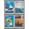 AUSTRALIA - 1981 24c to 60c Yachting set of 4, MNH – SG # 833-836