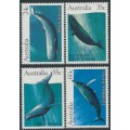AUSTRALIA - 1982 24c to 60c Whales set of 4, MNH – SG # 838-841