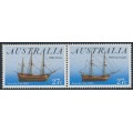 AUSTRALIA - 1983 27c Australia Day pair, MNH – SG # 879a