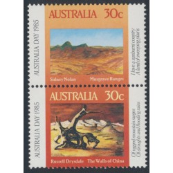 AUSTRALIA - 1985 30c Australia Day pair, MNH – SG # 961b