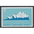 AUSTRALIA - 1973 7c Opera House, perf. 15:14, MNH – ACSC # 556b