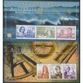 AUSTRALIA - 1999 set of 2 Navigators sheets perf. A99, MNH – SG # MS1852c