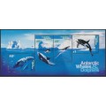 AUSTRALIA / AAT - 1995 Whales & Dolphin M/S, MNH – SG # MS112