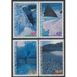 AUSTRALIA / AAT - 1996 Antarctic Landscape Paintings set of 4, MNH – SG # 113a + 115-116