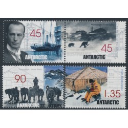 AUSTRALIA / AAT - 1999 Mawson’s Hut set of 4, MNH – SG # 126a + 128-129