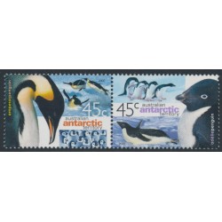 AUSTRALIA / AAT - 2000 Penguins horizontal pair, MNH – SG # 130a
