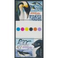 AUSTRALIA / AAT - 2000 45c x 2 Penguins gutter pair, MNH – SG # 130a