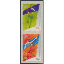 AUSTRALIA - 2000 45c Paralympic Games self-adhesive pair, MNH – SG # 1995a