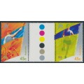 AUSTRALIA - 2000 45c Paralympic Games gutter pair, MNH – SG # 1990a