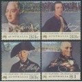 AUSTRALIA - 1986 33c & $1 Convict Settlement set of 4, MNH – SG # 1019-1022