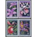 AUSTRALIA - 1986 36c to $1 Australian Orchids set of 4, MNH – SG # 1032-1035