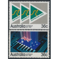 AUSTRALIA - 1987 36c Australia Day set of 2, MNH – SG # 1044-1045