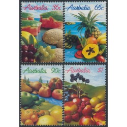 AUSTRALIA - 1987 36c to $1 Fruit set of 4, MNH – SG # 1050-1053
