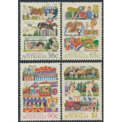 AUSTRALIA - 1987 36c to $1 Agricultural Shows set of 4, MNH – SG # 1054-1057