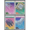 AUSTRALIA - 1987 37c to 68c Technology set of 4, MNH – SG # 1082-1085