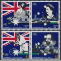 AUSTRALIA - 1988 Australia/UK Bicentennial joint issue, MNH – SG # 1145a+1147a
