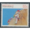 AUSTRALIA - 1992 65c Rock Climbing, perf. 14:14½, MNH – SG # 1186a
