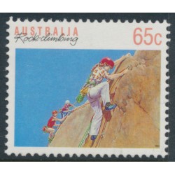 AUSTRALIA - 1992 65c Rock Climbing, perf. 14:14½, MNH – SG # 1186a