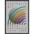 AUSTRALIA - 1989 41c Anniversary of Radio, MNH – SG # 1228