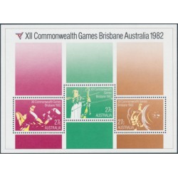 AUSTRALIA - 1982 Commonwealth Games M/S, MNH – SG # MS863