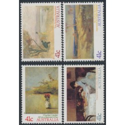 AUSTRALIA - 1989 41c Impressionist Paintings set of 4, MNH – SG # 1212-1215