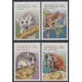 AUSTRALIA - 1990 41c to 80c Animals of the High Country set of 4, MNH – SG # 1223-1236