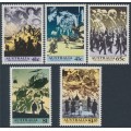 AUSTRALIA - 1990 41c to $1.10 ANZAC Tradition set of 5, MNH – SG # 1241-1245
