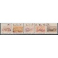 AUSTRALIA - 1990 41c Gold Rush strip of 5, MNH – SG # 1254a