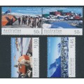 AUSTRALIA / AAT - 2004 Mawson Station set of 4, MNH – SG # 164a + 166-167