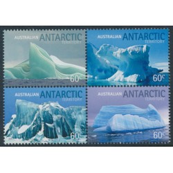 AUSTRALIA / AAT - 2011 Icebergs block of 4, MNH – SG # 198a