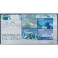 AUSTRALIA / AAT - 2011 Icebergs M/S, MNH – SG # MS202