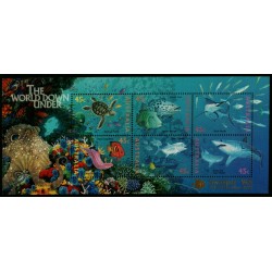 AUSTRALIA - 1995 Marine Life M/S, Swanpex o/p, MNH – SG # MS1562