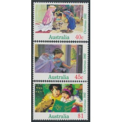 AUSTRALIA - 1992 40c to $1 Christmas set of 3, MNH – SG # 1383-1385