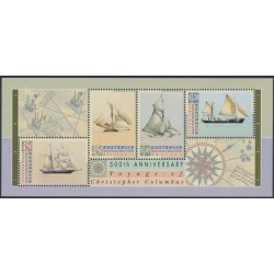 AUSTRALIA - 1992 Australia Day M/S, MNH – SG # MS1337