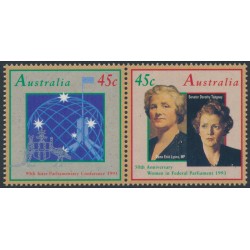 AUSTRALIA - 1993 45c Parliament horizontal pair, MNH – SG # 1421a