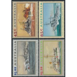 AUSTRALIA - 1993 45c to $1.20 WWII Vessels set of 4, MNH – SG # 1397-1400