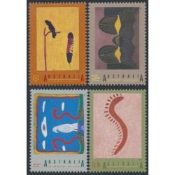 AUSTRALIA - 1993 45c to $1.05 Aboriginal Art set of 4, MNH – SG # 1417-1420