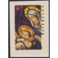 AUSTRALIA -1995 40c Christmas self-adhesive, MNH – SG # 1572