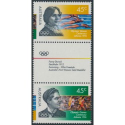 AUSTRALIA - 1996 45c Olympic & Paralympic Games gutter pair, MNH – SG # 1627a