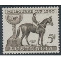 AUSTRALIA - 1960 5d sepia Melbourne Cup, MNH – SG # 336