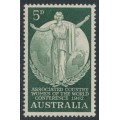 AUSTRALIA - 1962 5d green CWA, MNH – SG # 344