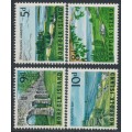 NORFOLK ISLAND - 1964 5d to 10d Island Views set of 4, MNH – SG # 51-54