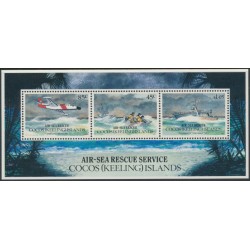 COCOS ISLANDS - 1993 Air-Sea Rescue M/S, MNH – SG # MS292