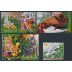 AUSTRALIA - 1996 45c Australian Pets set of 6, MNH – SG # 1645-1650