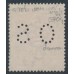 AUSTRALIA - 1918 1d damson KGV (shade = G70½), perf. OS, used – ACSC # 72Kbb