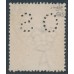 AUSTRALIA - 1917 1d terracotta KGV (shade = G25), perf. OS, used – ACSC # 71Qbb