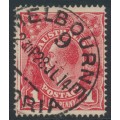 AUSTRALIA - 1914 1d carmine-red KGV (SLP, G1), used – ACSC # 70A
