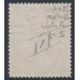 AUSTRALIA - 1918 1d red (die III) KGV (G110), 'white flaw on S', used – ACSC # 75Bm