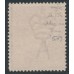 AUSTRALIA - 1918 1d red KGV (G73), 'saddle on Emu' [I/36], used – ACSC # 72N(1)e
