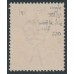AUSTRALIA - 1918 1d red KGV (G30), 'wattle line' [VII/31], used – ACSC # 71V(4)f